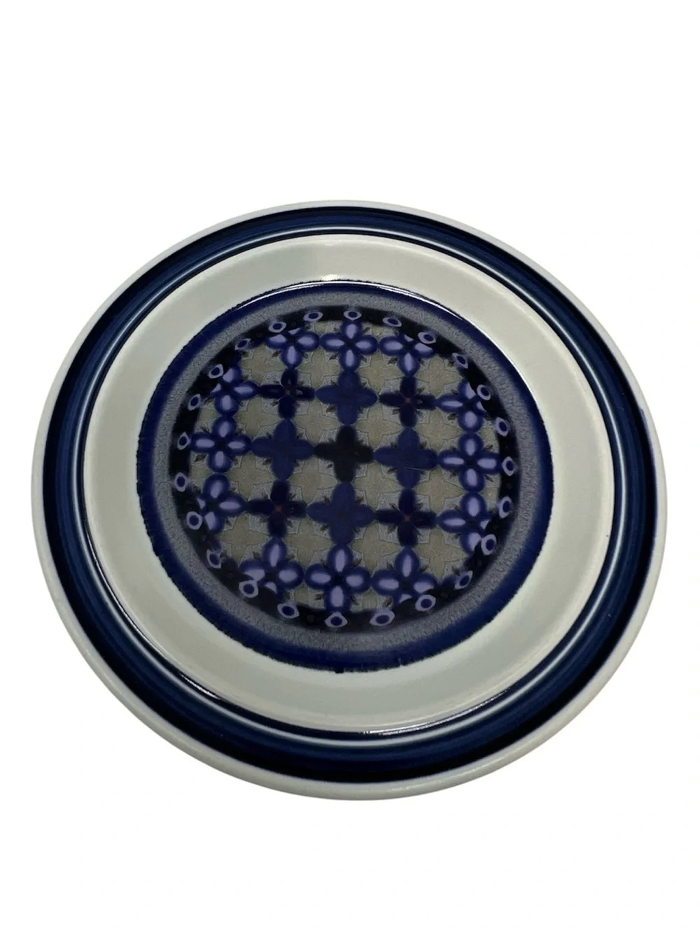 Vintage Royal Doulton Tangier Set of 4 Dessert B&B Plates Lambeth Stoneware 1973